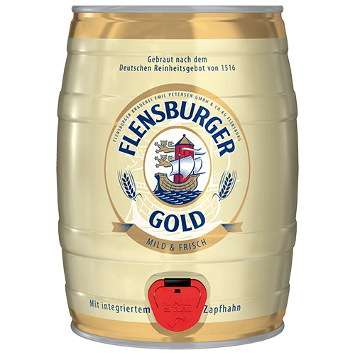 [:de]Flensburger Gold - 5l Fass - Trimex Trading[:]