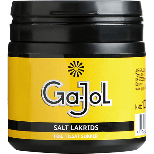 [:de]Ga-Jol - Salt Lakrids- Ikke Tilsat Sukker - Trimex Trading[:]